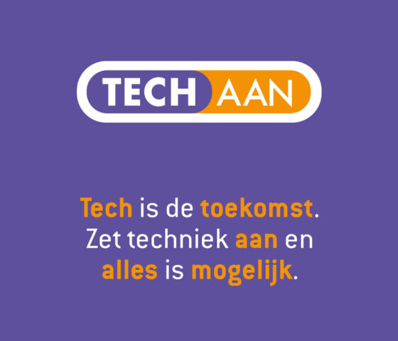 Tech-aan-scherm
